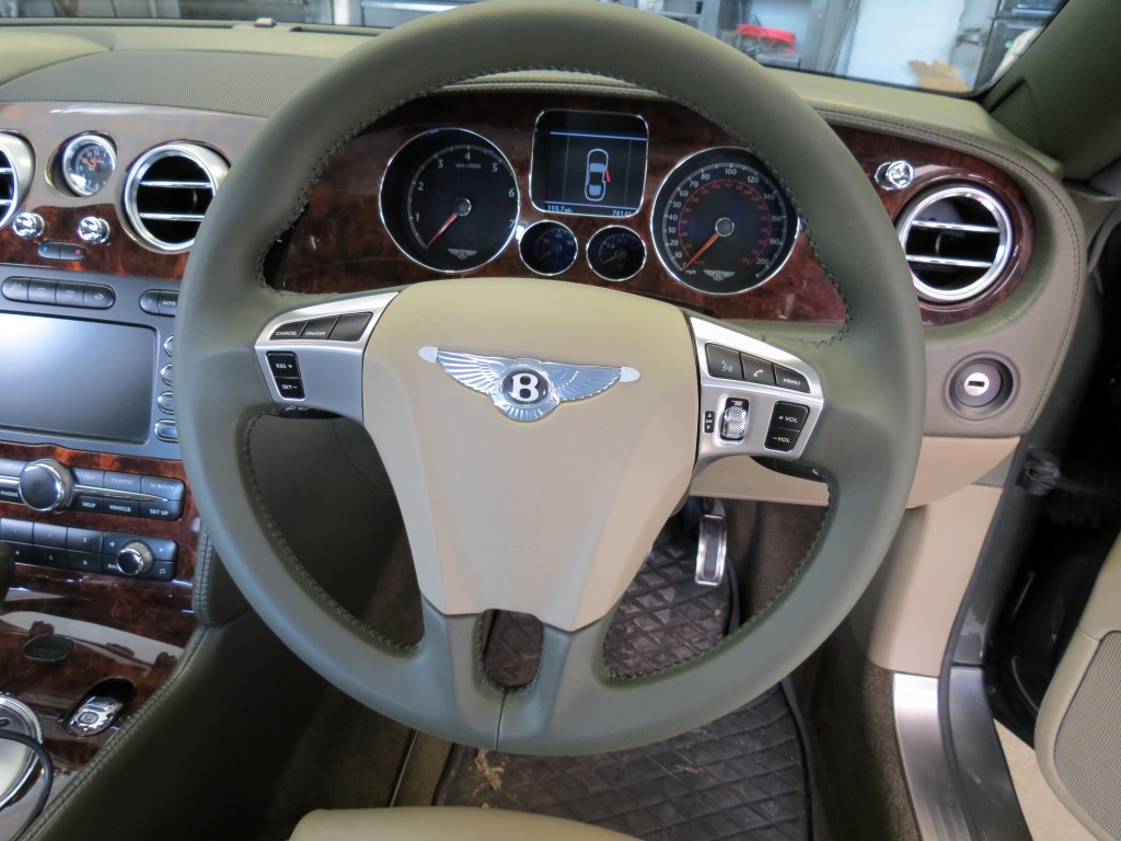 Bentley Steering Wheel The Body Shop