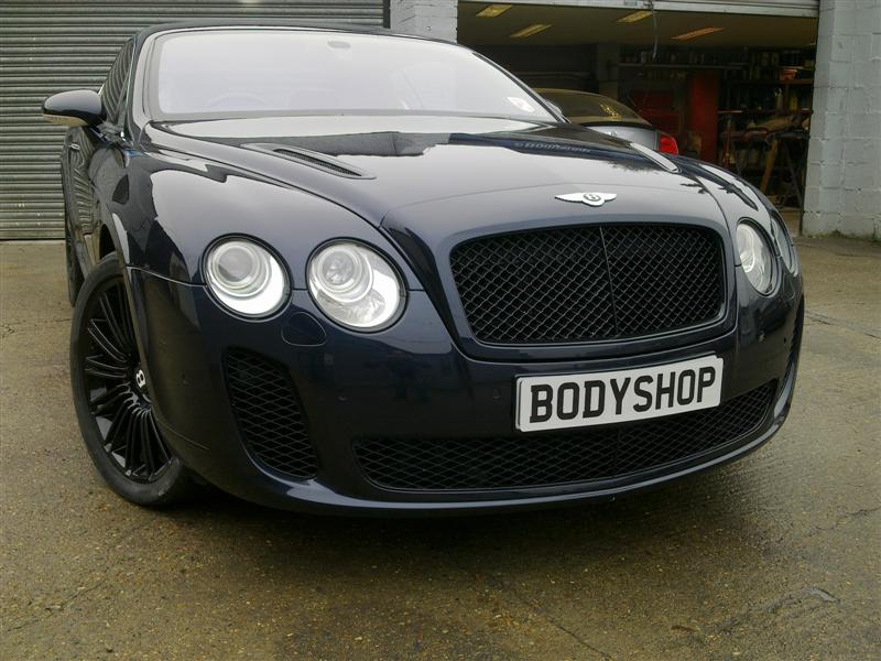 Our technicians have developed a steel Bentley Supersport bonnet that will 